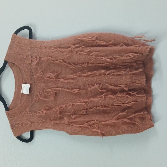 Kerisma Tops - KERISMA Wool Knits Sleeveless Fringe Top. Sizde M/L NWOT